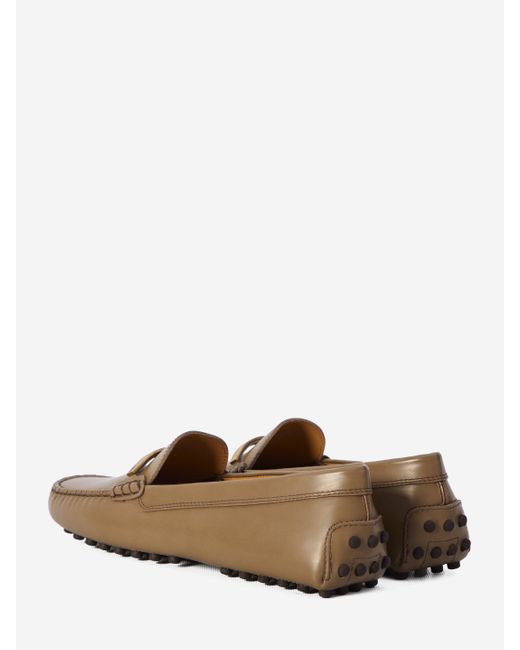 Tod's Natural Gommino Moccasins