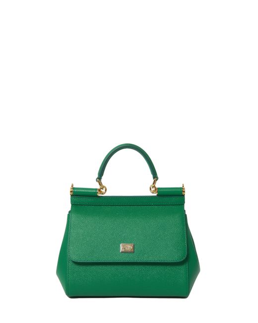 Dolce & Gabbana Green Small Sicily Bag