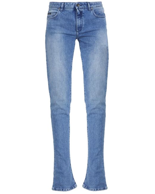 Jeans in denim di Dolce & Gabbana in Blue