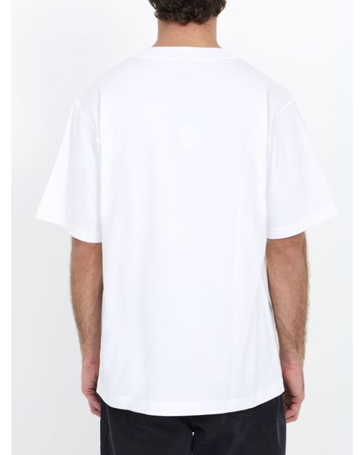 Dolce & Gabbana White T-Shirt With Print for men