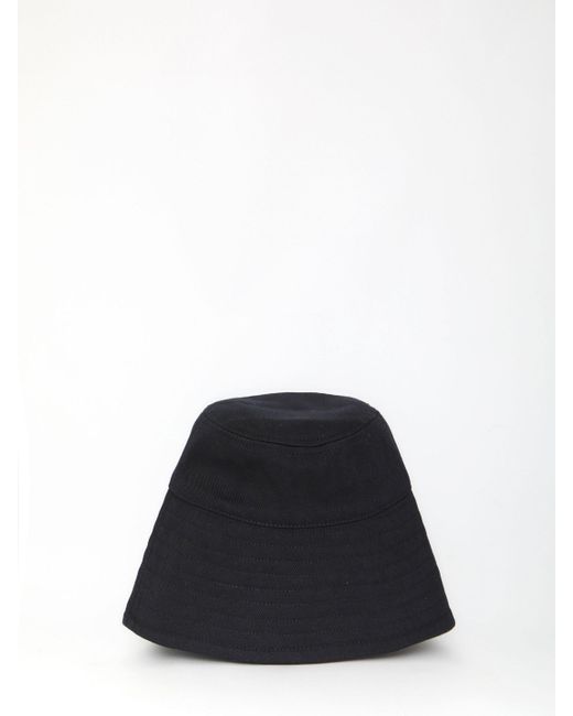Patou Black Bucket Hat