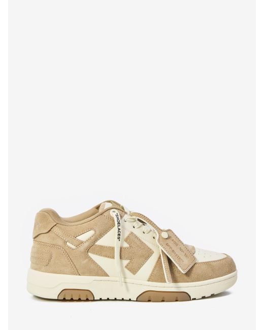 Off-White c/o Virgil Abloh Natural Out Of Office Sneakers for men