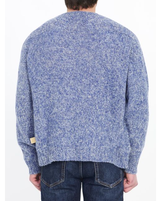 Maglione in lana di Loewe in Blue da Uomo