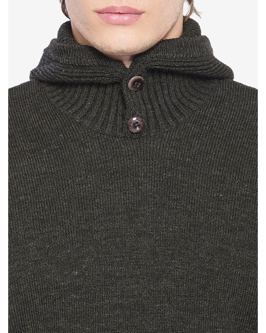 Lemaire Gray Hooded Sweater for men