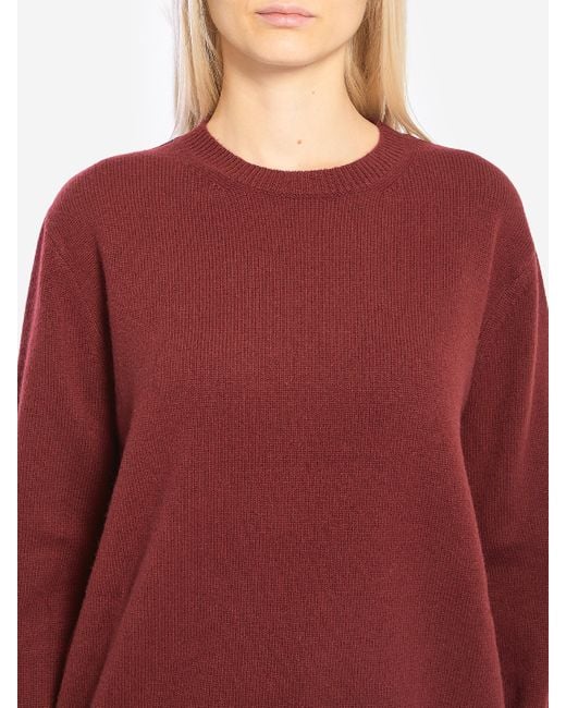 Maglia Girocollo di Max Mara in Red