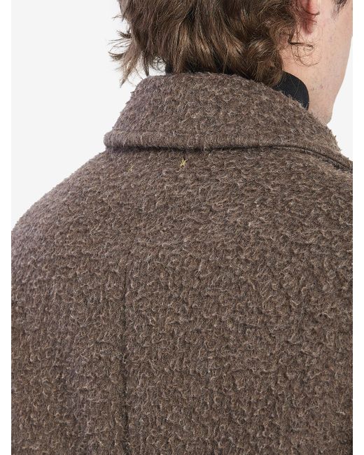 Golden Goose Deluxe Brand Brown Journey Coat for men