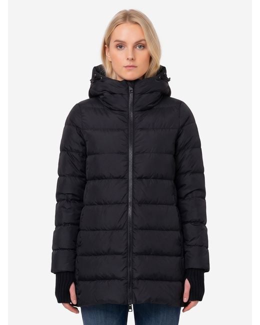 Herno Blue Chamonix Ashape Puffer Jacker