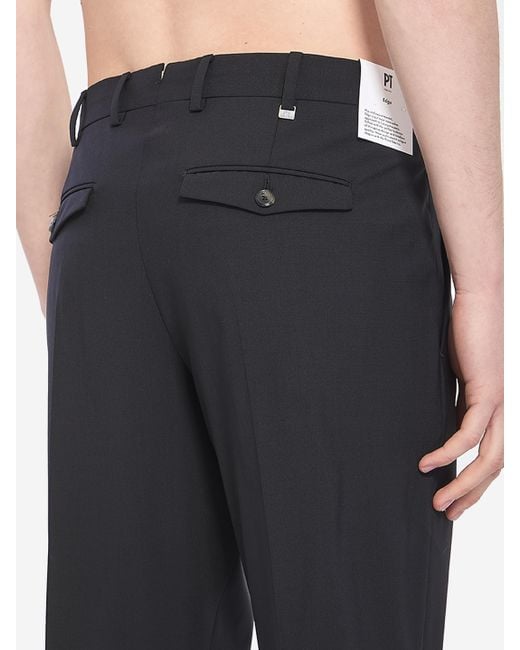 PT Torino Blue Rebel Trousers for men