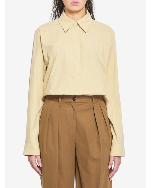The Row Natural Margan Shirt