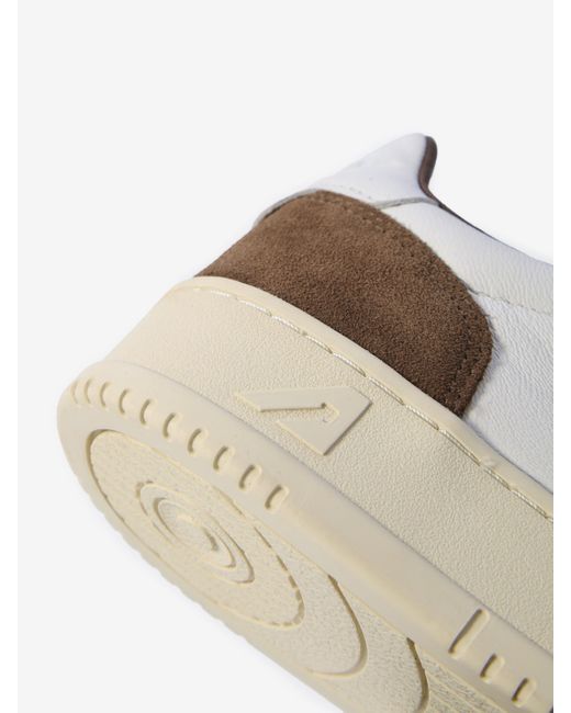 Autry White Medalist Sneakers for men