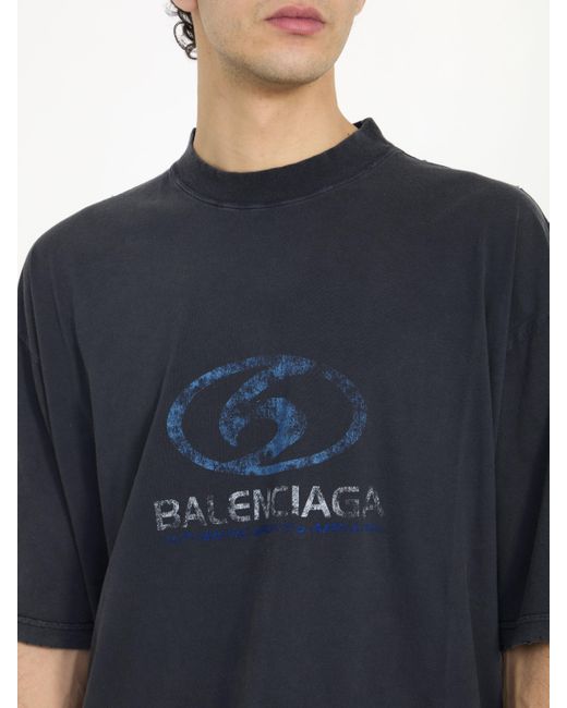 Balenciaga Blue Surfer Tshirt