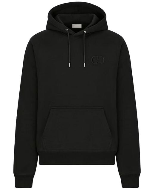 Dior Black Cd Icon Hoodie for men