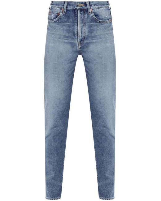 Jeans Slim Fit di Saint Laurent in Blue