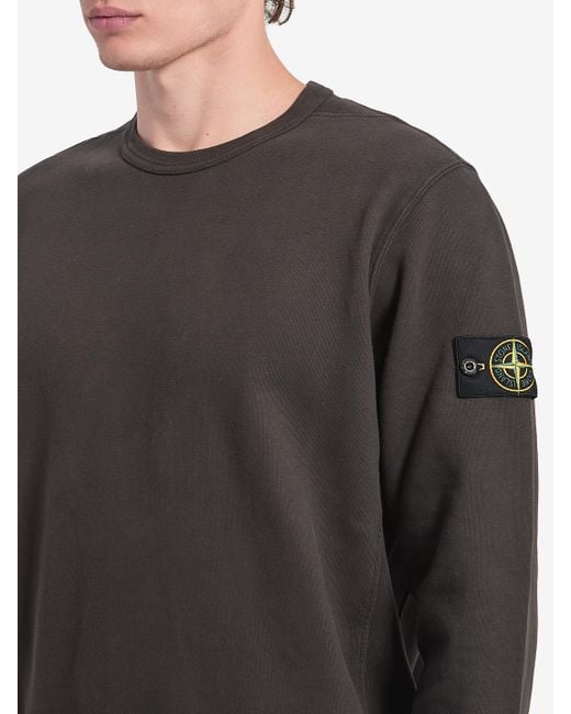 Felpa di Stone Island in Gray da Uomo