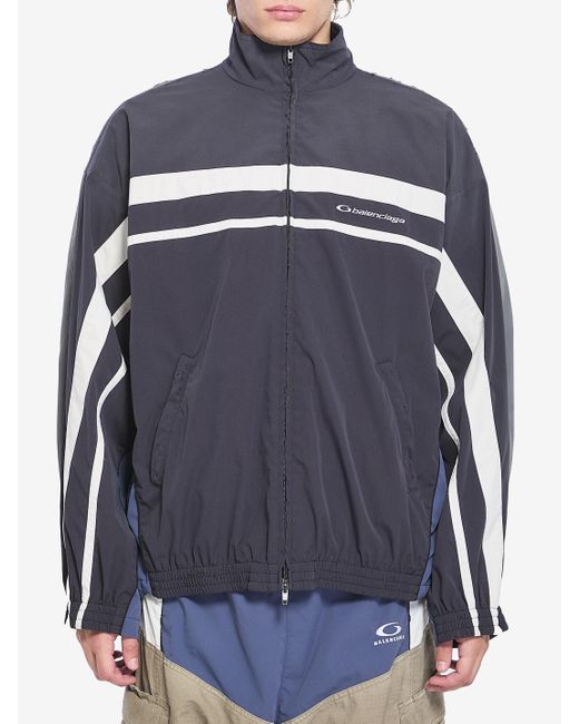 Balenciaga Men's Blue 5050 Tracksuit Jacket