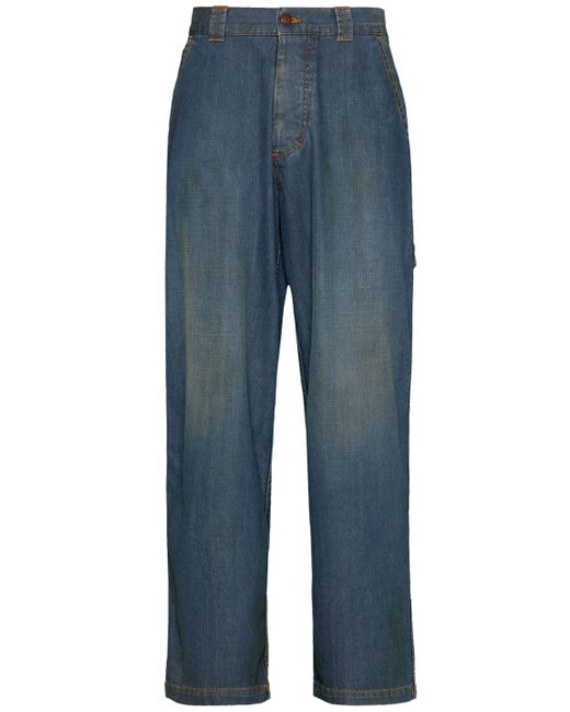 Jeans Con Americana Wash di Maison Margiela in Blue da Uomo