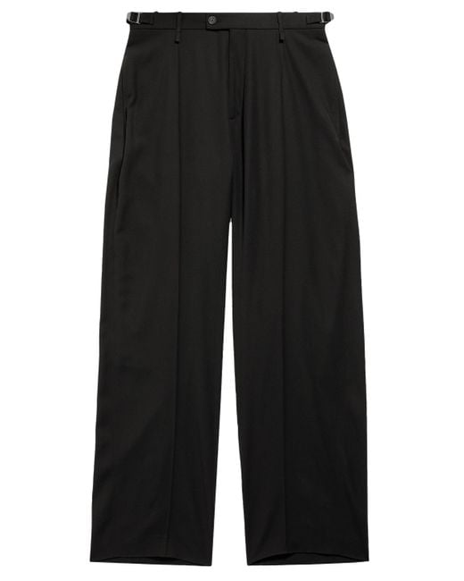 Balenciaga Black Skater Tailored Pants for men