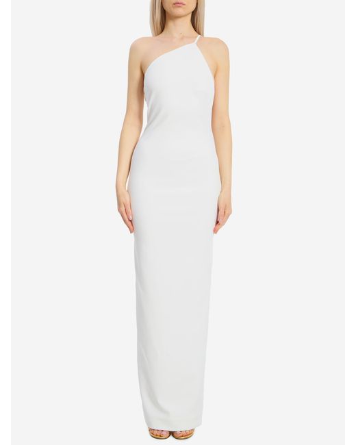 Solace London White Alexandra Maxi Dress