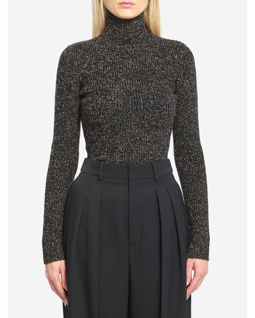 Max Mara Black Wool And Cashmere Sweater