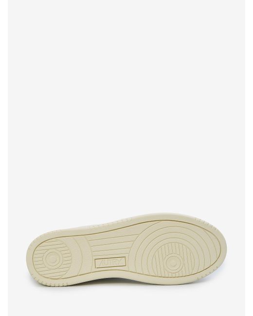 Autry White Medalist Low Sneakers for men