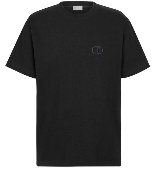 Dior Black Cd Icon Tshirt for men
