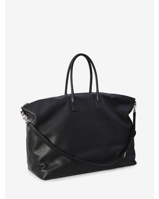 Saint Laurent Black Giant Bowling Tote Bag for men