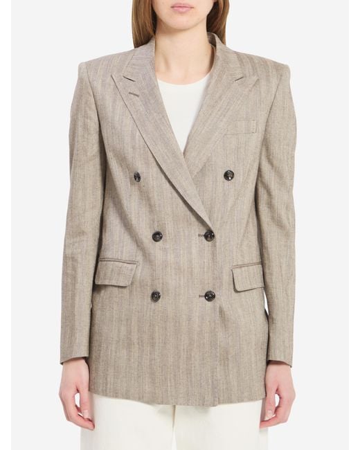 Tagliatore Gray Doublebreasted Jacket