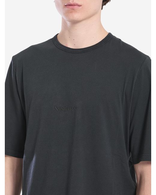 Saint Laurent Black Tshirt for men