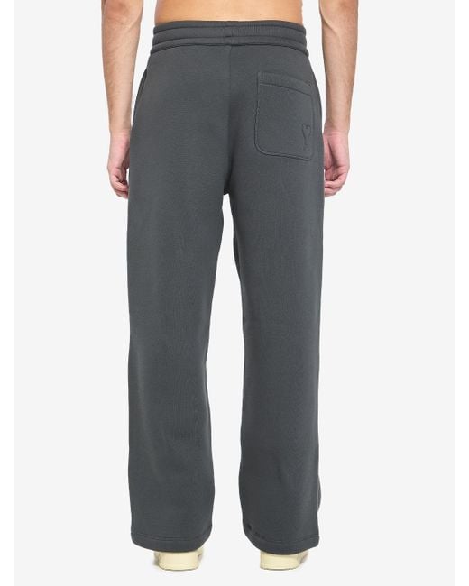 AMI Gray Jogging Pants for men