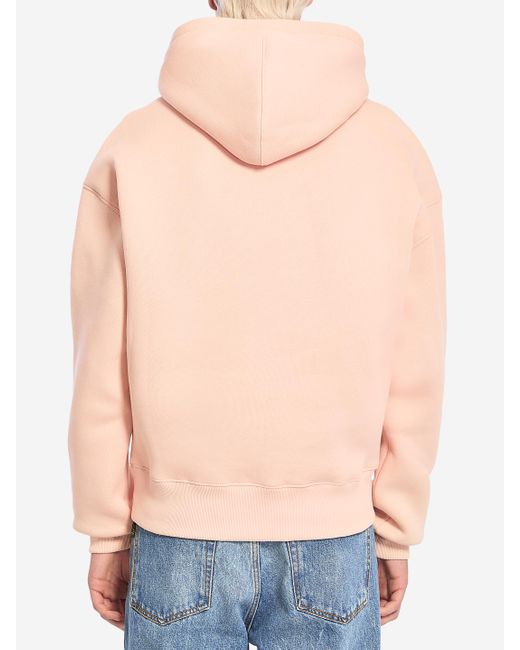 AMI Blue Ami De Coeur Hoodie for men