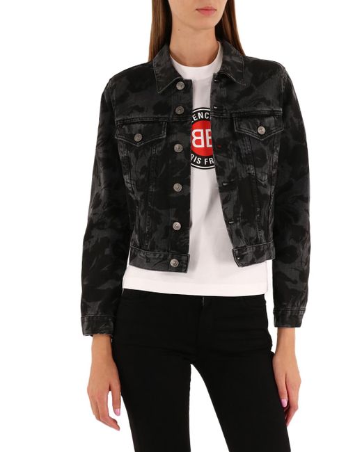 balenciaga floral jacket