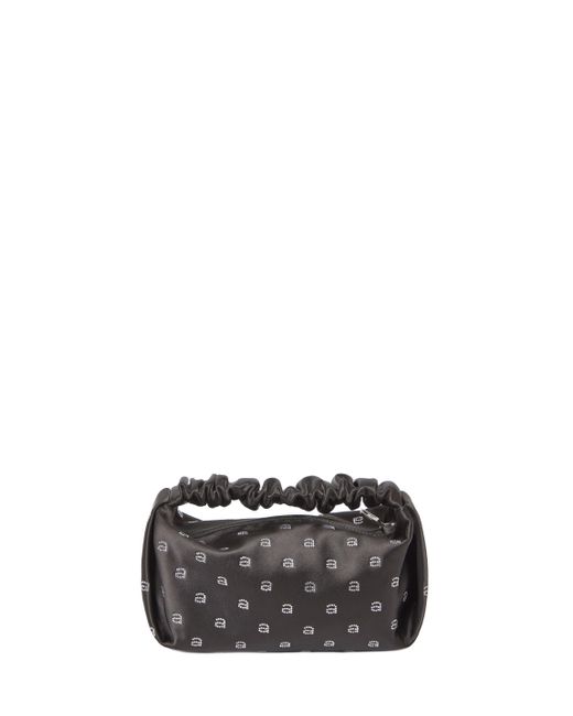 Alexander Wang Black Scrunchie Mini Bag In
