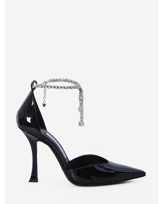 Dcollet Stevie 100 di Jimmy Choo in Black