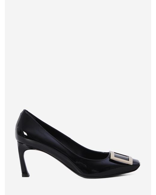 Roger Vivier Black Belle Vivier Trompette Pumps