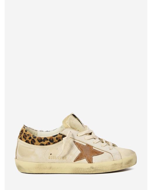 Golden Goose Deluxe Brand Natural Super Star Sneakers