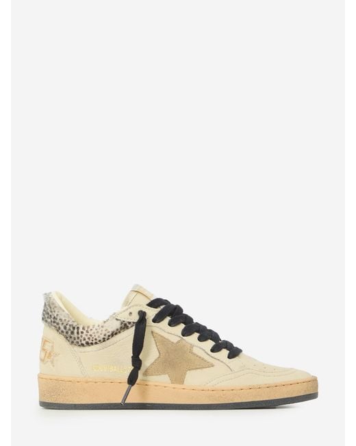 Golden Goose Deluxe Brand Natural Ball Star Sneakers