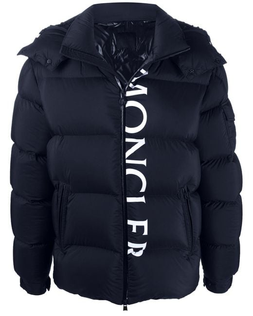 Moncler Navy Maures Down Jacket in Blue for Men | Lyst Canada
