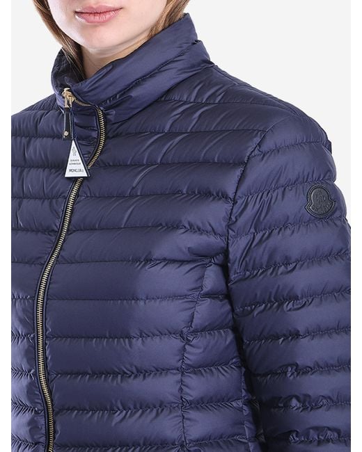 ジャケット MONCLER Varax padded and quilted jacket Blu Moncler Varax Down Jacket in Blue | Lyst