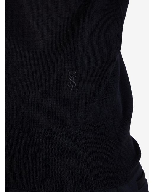 Pullover di Saint Laurent in Blue