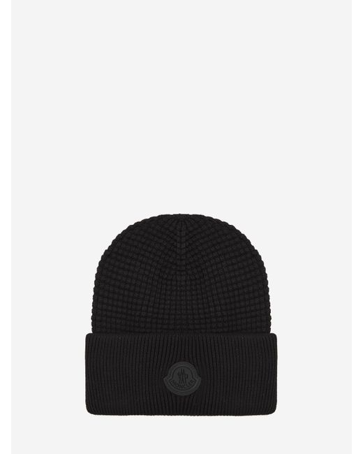 Berretto di Moncler in Black da Uomo