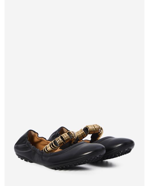 Ballerine Con Anellini di Tod's in Black