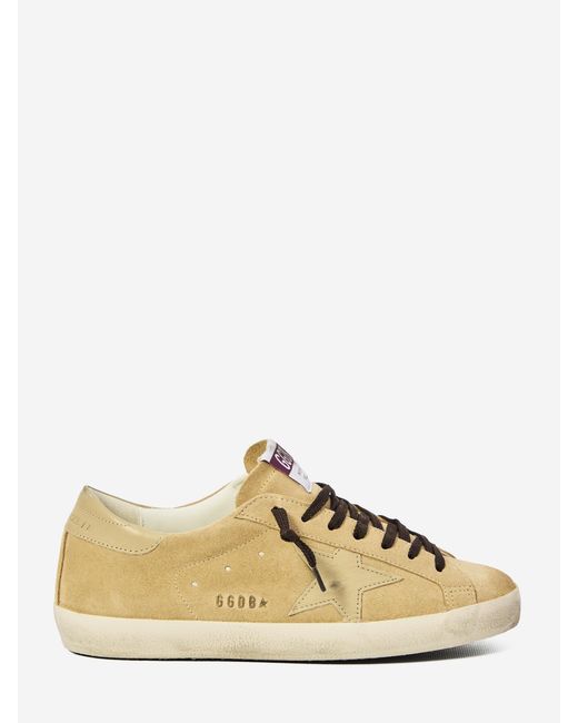 Golden Goose Deluxe Brand Natural Super Star Sneakers for men