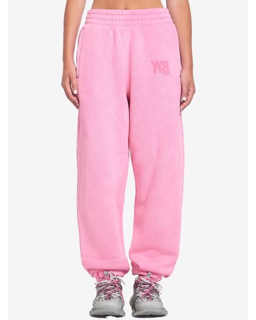 Alexander Wang Pink Essential Terry Classic
