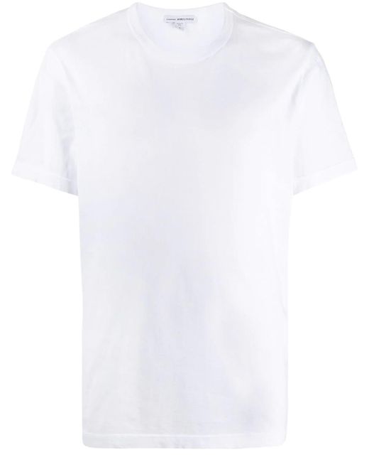 James Perse White Cotton Tshirt for men