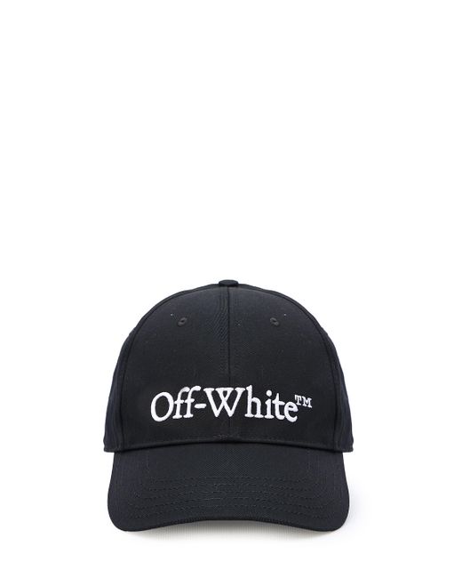 Off-White c/o Virgil Abloh Black Bookish Dril Baseball Cap for men