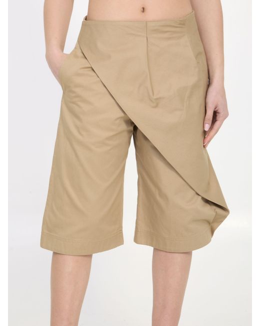 Loewe Natural Cotton Bermuda Shorts