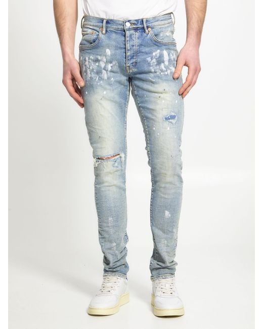 パンツ purple brand Blue denim Purple Brand Denim Jeans in Blue for Men | Lyst Canada
