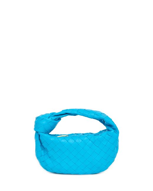 Bottega Veneta Blue Mini Jodie Turquoise Bag