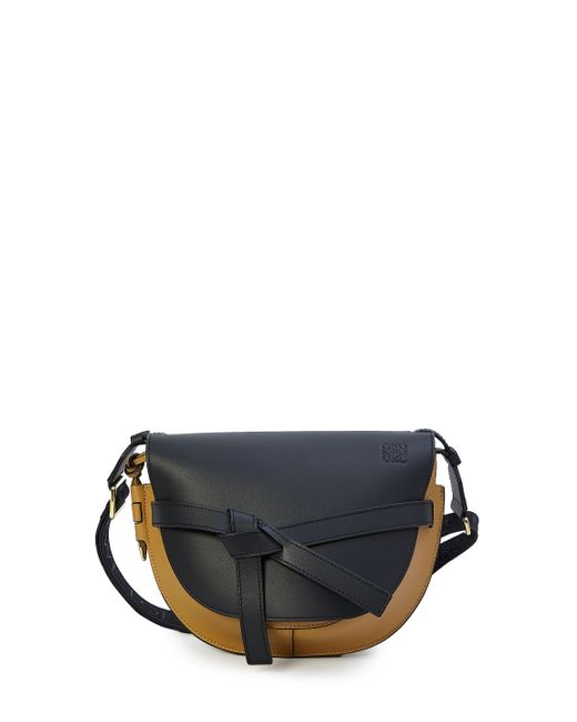 Loewe Small Gate Bag In Blue 