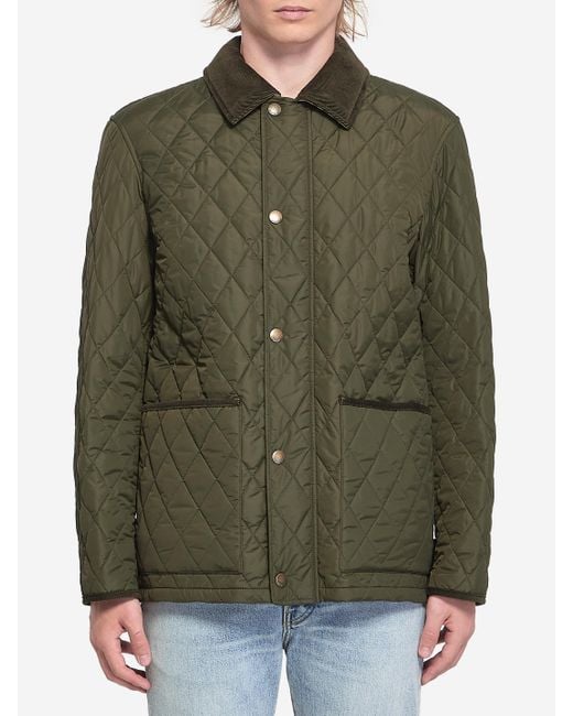 Burberry Green Haddington Jacket for men